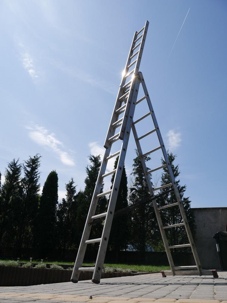 Drabina aluminiowa 7m na wynajem