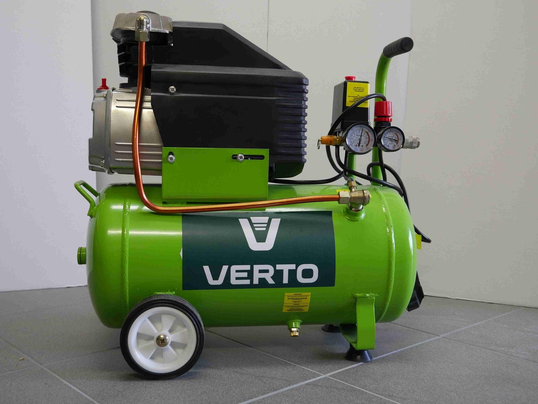 VERTO Kompresor olejowy 24L na wynajem - 1