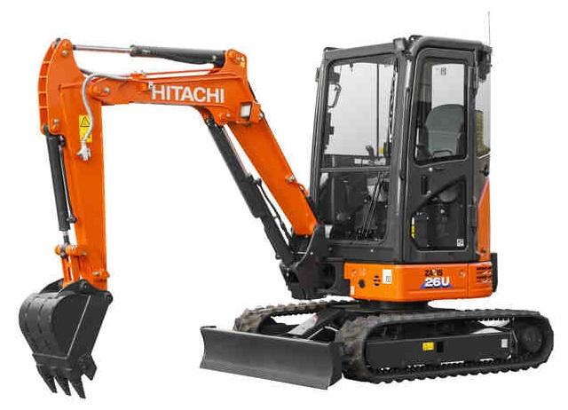 Hitachi ZX 26-5A na wynajem