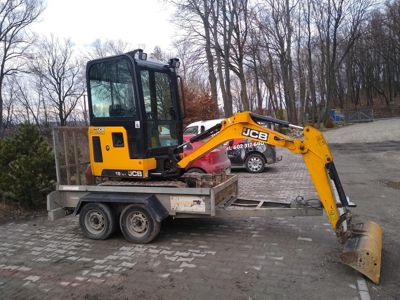 JCB 19C-1 na wynajem