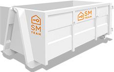 Kontenery KP7 na czysty gruz/ziemię bez śmieci o pojemności 7 m3 na wynajem