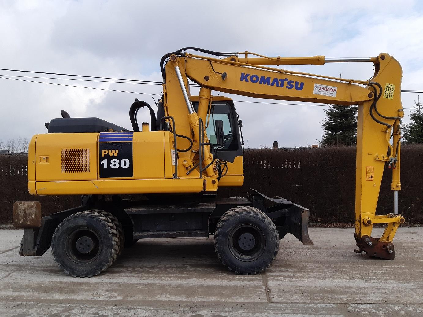 Komatsu PW 180 na wynajem
