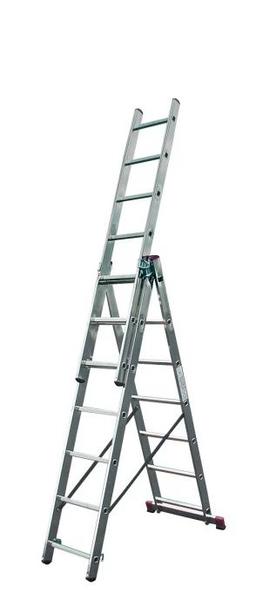 KRAUSE Drabina 3x11 CORDA 3,10m / 7,30m na wynajem