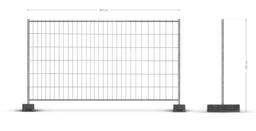 Ogrodzenie budowlane na wynajem