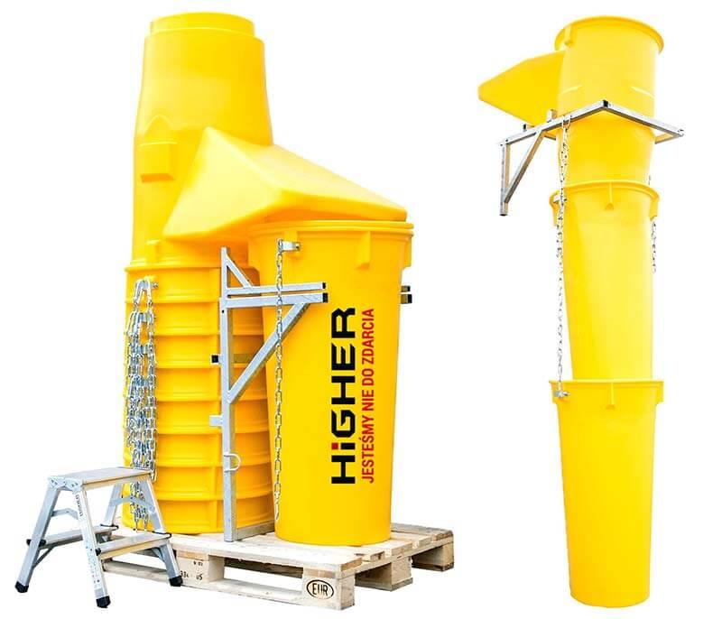 HIGHER Zsyp budowlany na wynajem