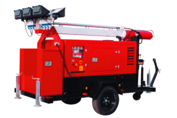 Maszt oświetleniowy z agregatem na wynajem - 1