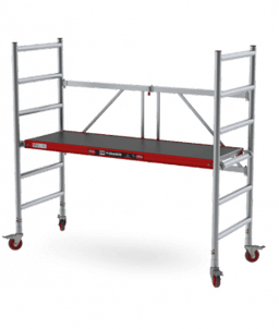 Rusztowanie  aluminiowe składane na wynajem