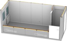 Kontener Biurowy  z korytarzem  na wynajem