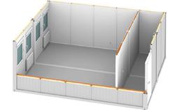  Kontener DUO  z korytarzem na wynajem