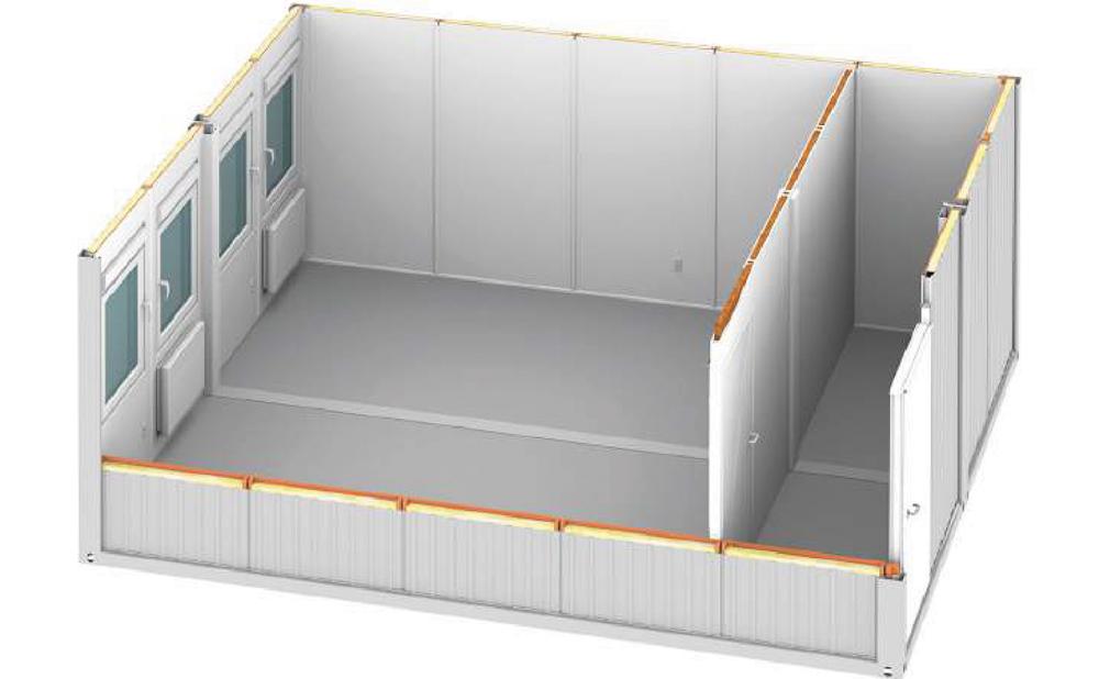 Kontener DUO z WC na wynajem - 1
