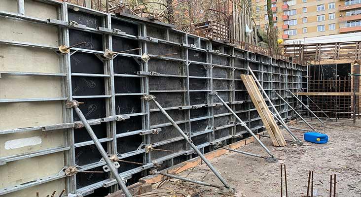 Systemy szalunkowe ramowe RASTO i TAKKO na wynajem