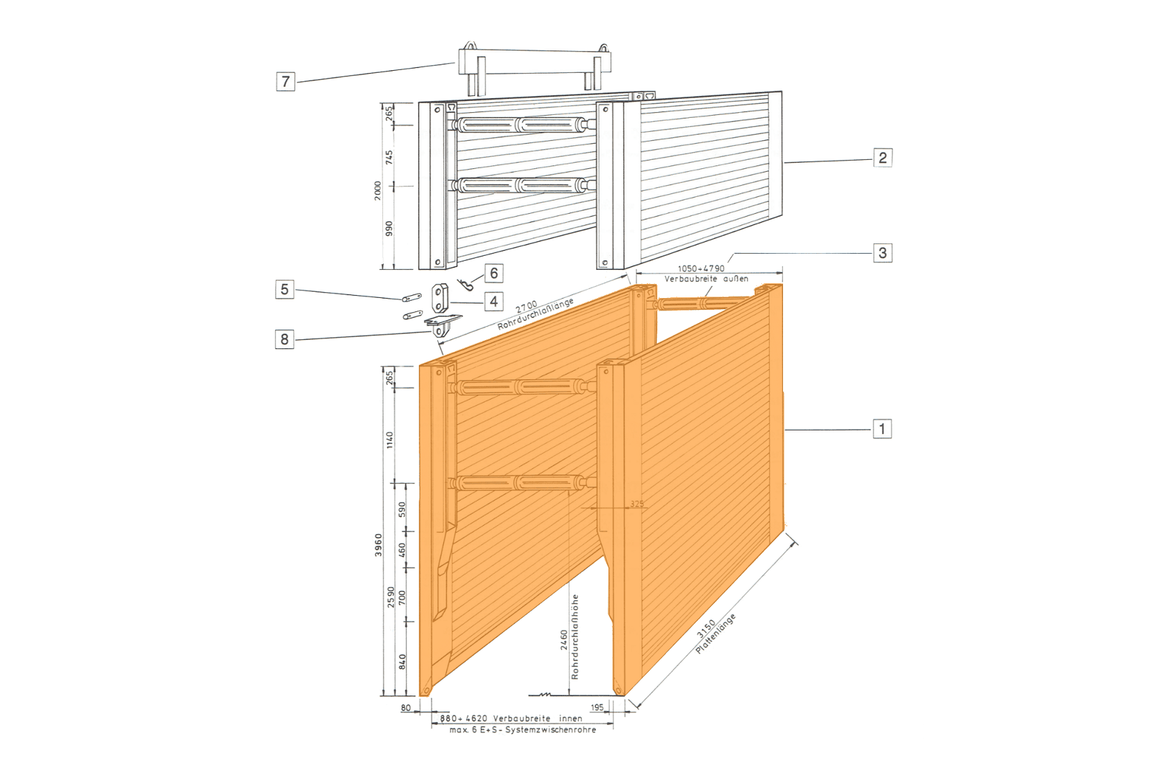 ROZPORY SZALUNKOWE na wynajem - 1