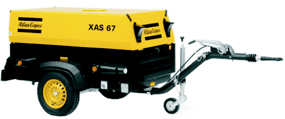 ATLAS COPCO XAS 66 na wynajem