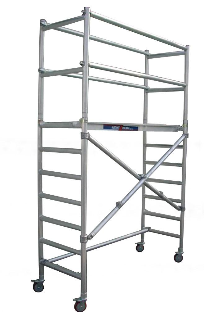 Rusztowanie aluminiowe SNAPPY (0,75 x 2,0 m) wys. robocza 4m na wynajem