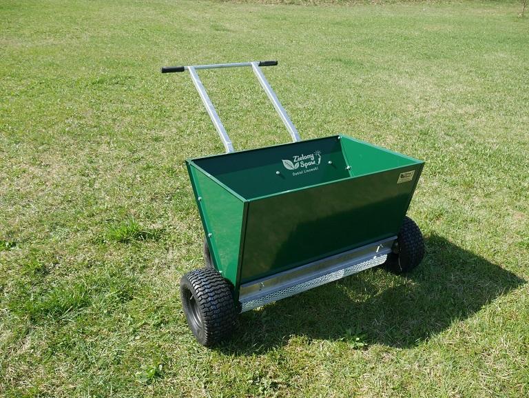 Piaskarka posypywarka do torfu ziemi na wynajem