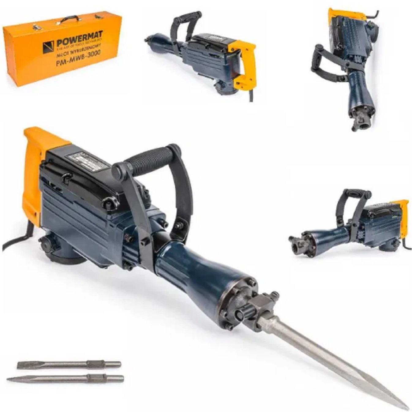 Powermat Młot wyburzeniowy HEX SDS na wynajem