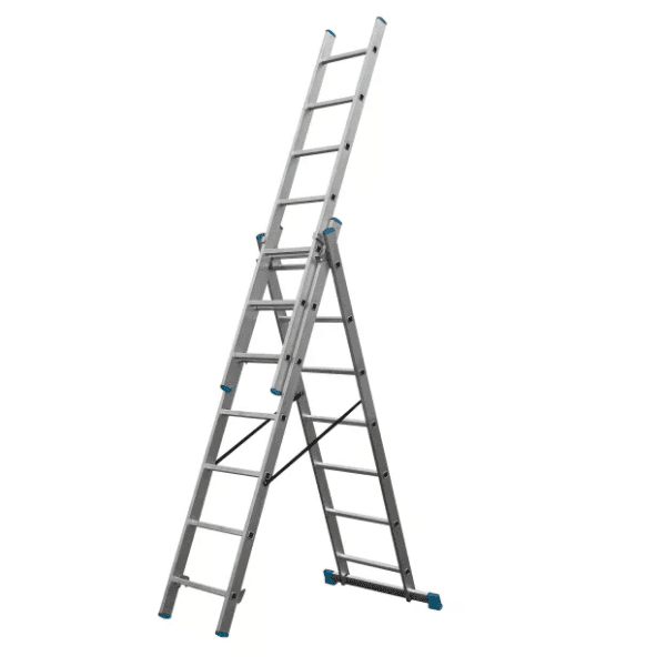 Drabina 3-częściowa 3×7 szczebli na wynajem - 1