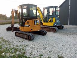 Koparka gąsienicowa minikoparka CAT 303.5E na wynajem