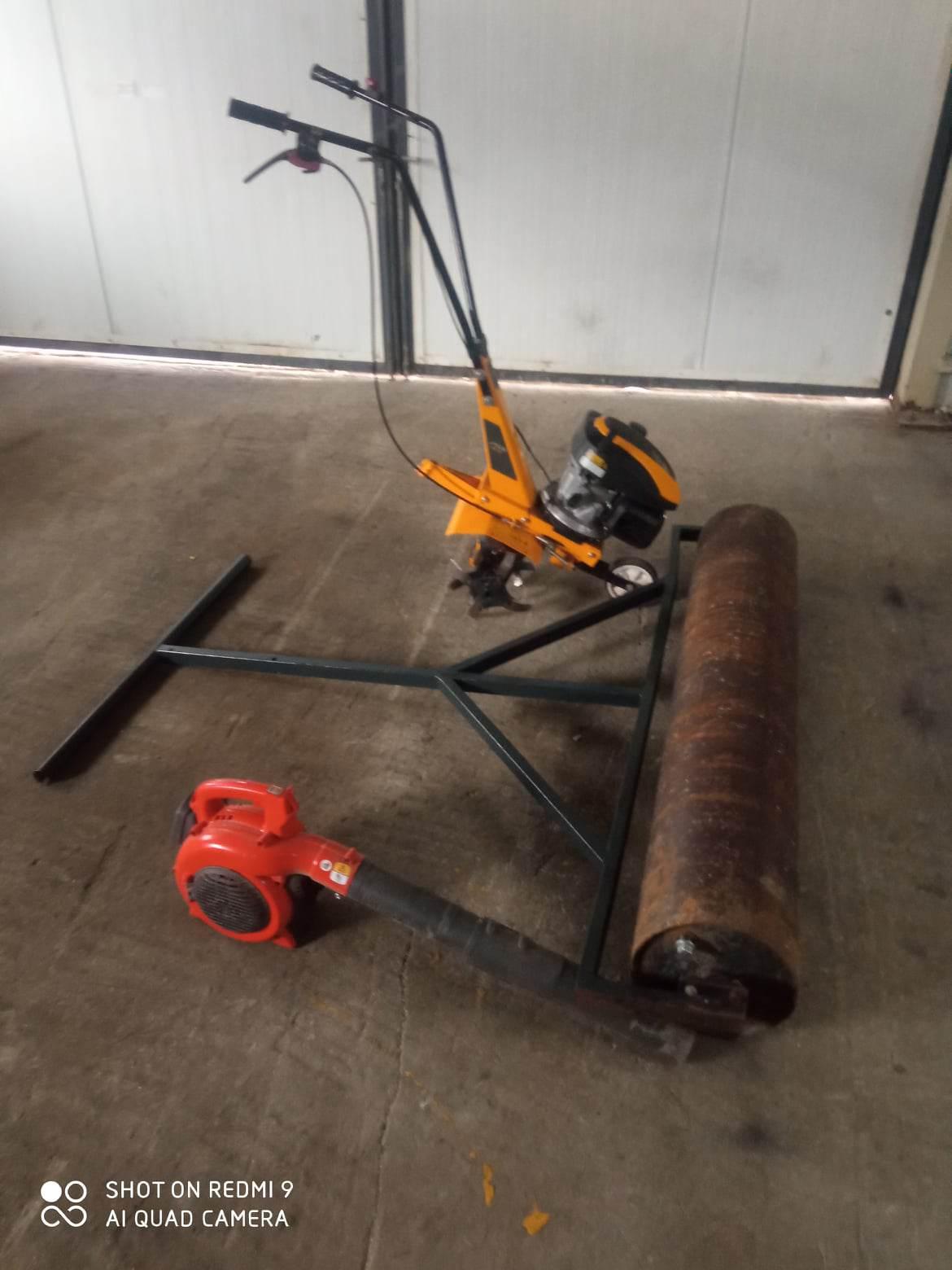 Walec ogrodowy wał do trawy walcowania Wał ogrodowy na wynajem - 1