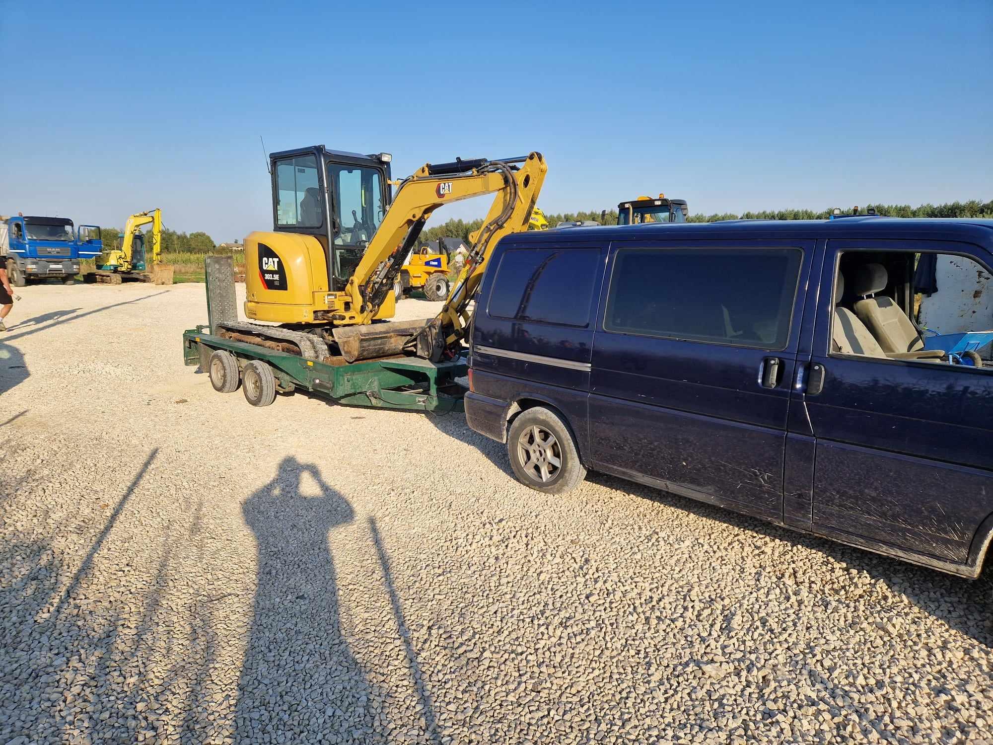 Minikoparka CAT 301.8 na wynajem