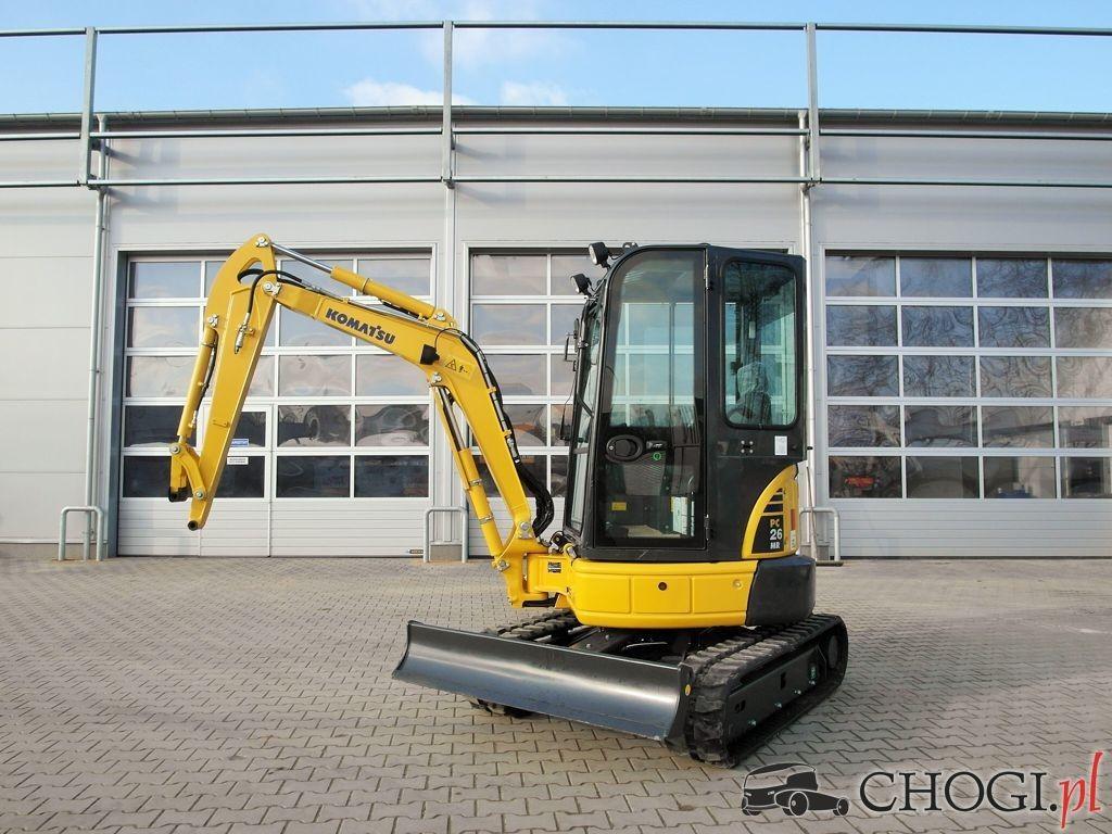 Komatsu PC26 na wynajem