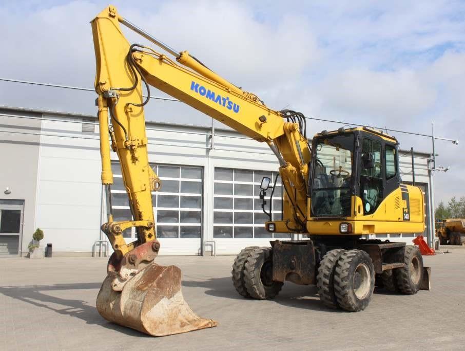 Komatsu PW140-7 na wynajem