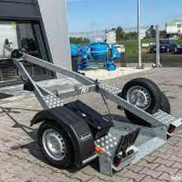 Przyczepka pod zagęszczarkę na wynajem