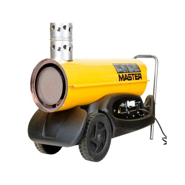 Nagrzewnica olejowa z odprowadzeniem spalin 60kW Master na wynajem