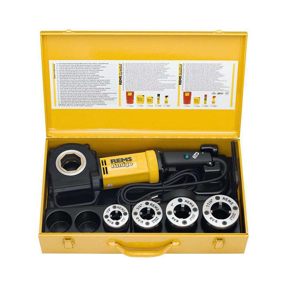 Gwintownica ręczna elektryczna od 1/2 do 1 1/4 cala Rems Amigo na wynajem