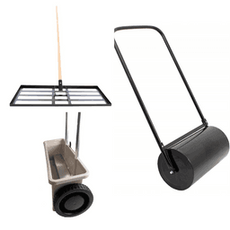 Zestaw do Regeneracji Trawnika Walec + Niwelator Terenu + Siewnik na wynajem