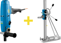 Wiertnica rdzeniowa TYROLIT  DME20PWP + Statyw TYROLIT DRU160P na wynajem