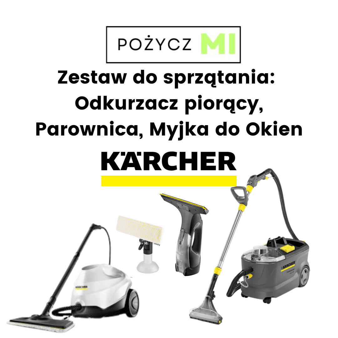 Karcher Zestaw do sprzątania na mokro na wynajem