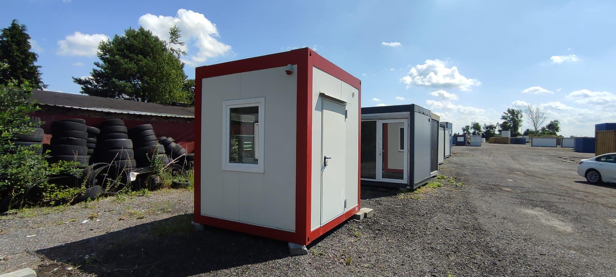 ABR KONTENERY Kontener stróżówka 2,4x2,4m na wynajem