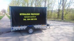 Wiola Przyczepa Plandeka Jednoosiowa 2,9m x 1,4m / NO8185P na wynajem
