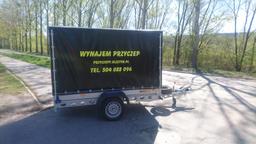 Wiola Przyczepa Plandeka Jednoosiowa 2,4m x 1,2m / NO8050P na wynajem