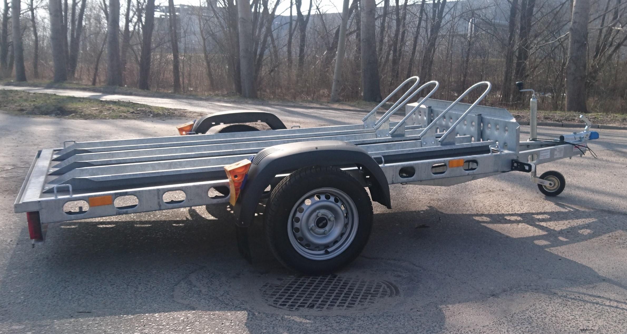 Wiola Przyczepa Motocyklowa 2,4m x 1,4m / NOL5V81 na wynajem