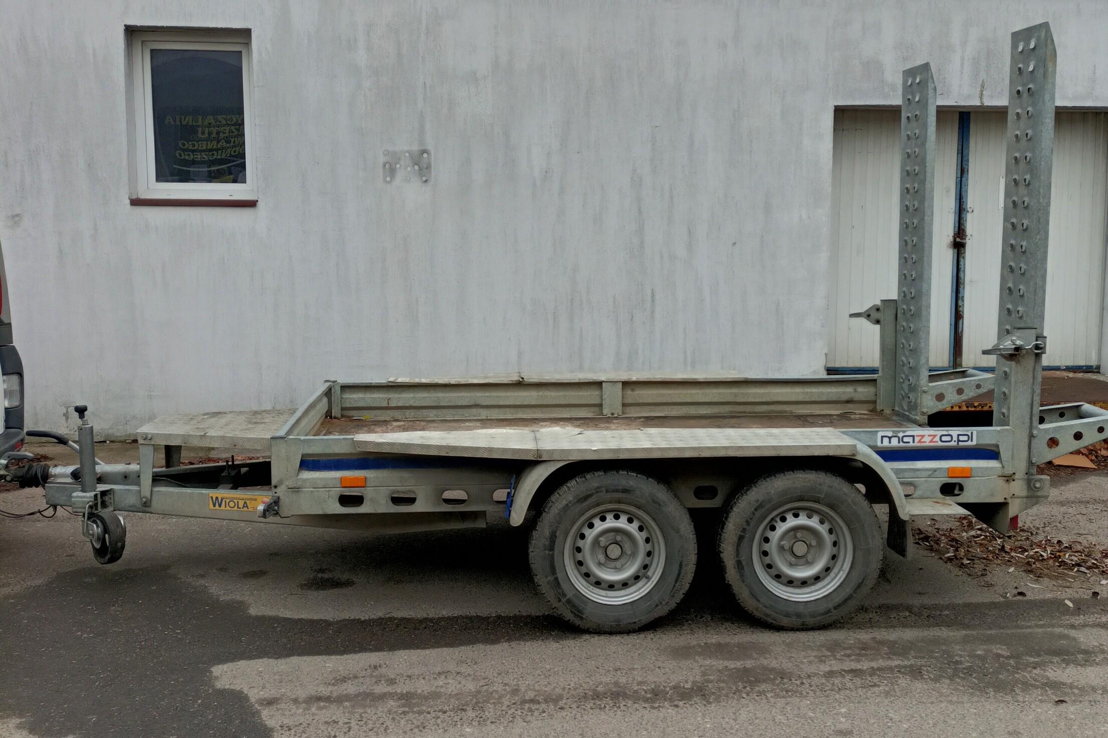 Wiola Przyczepa pod Minikoparkę 3m x 1,5m / NOL51A5 na wynajem