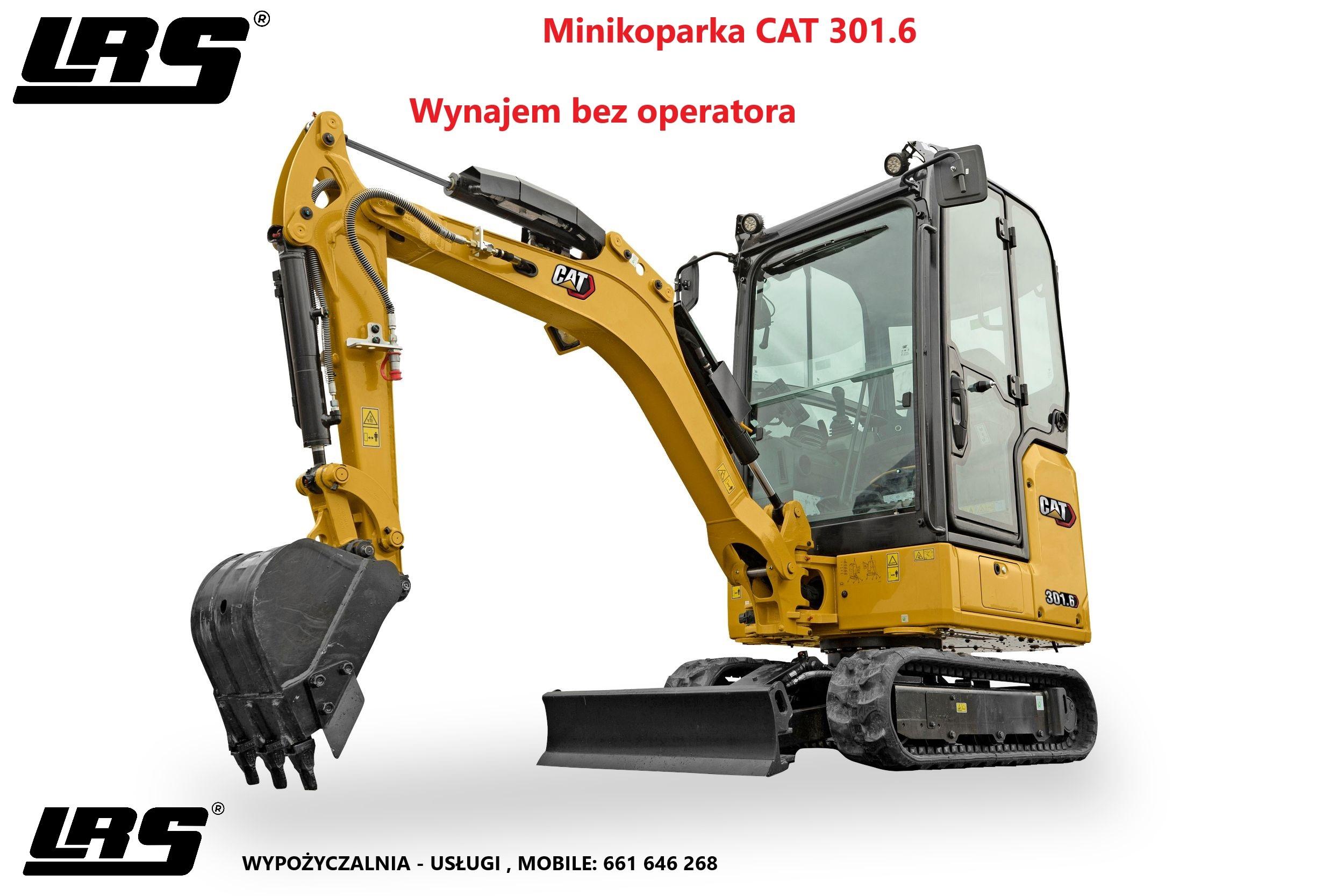 Caterpillar 301.6 na wynajem