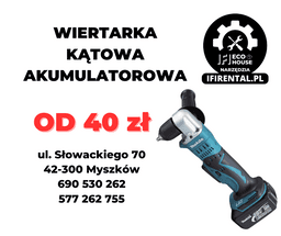 Wiertarka kątowa Makita DDA351Z na wynajem