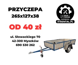 Przyczepa SAM duża SAM na wynajem
