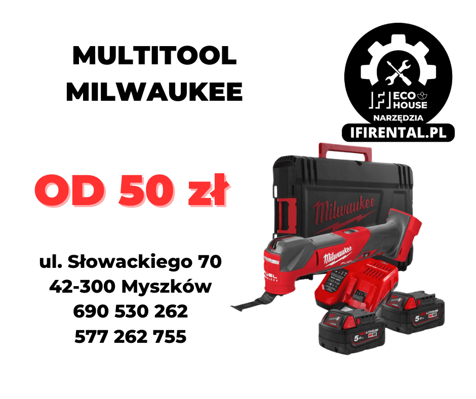 Multotool Milwaukee M18FMT na wynajem