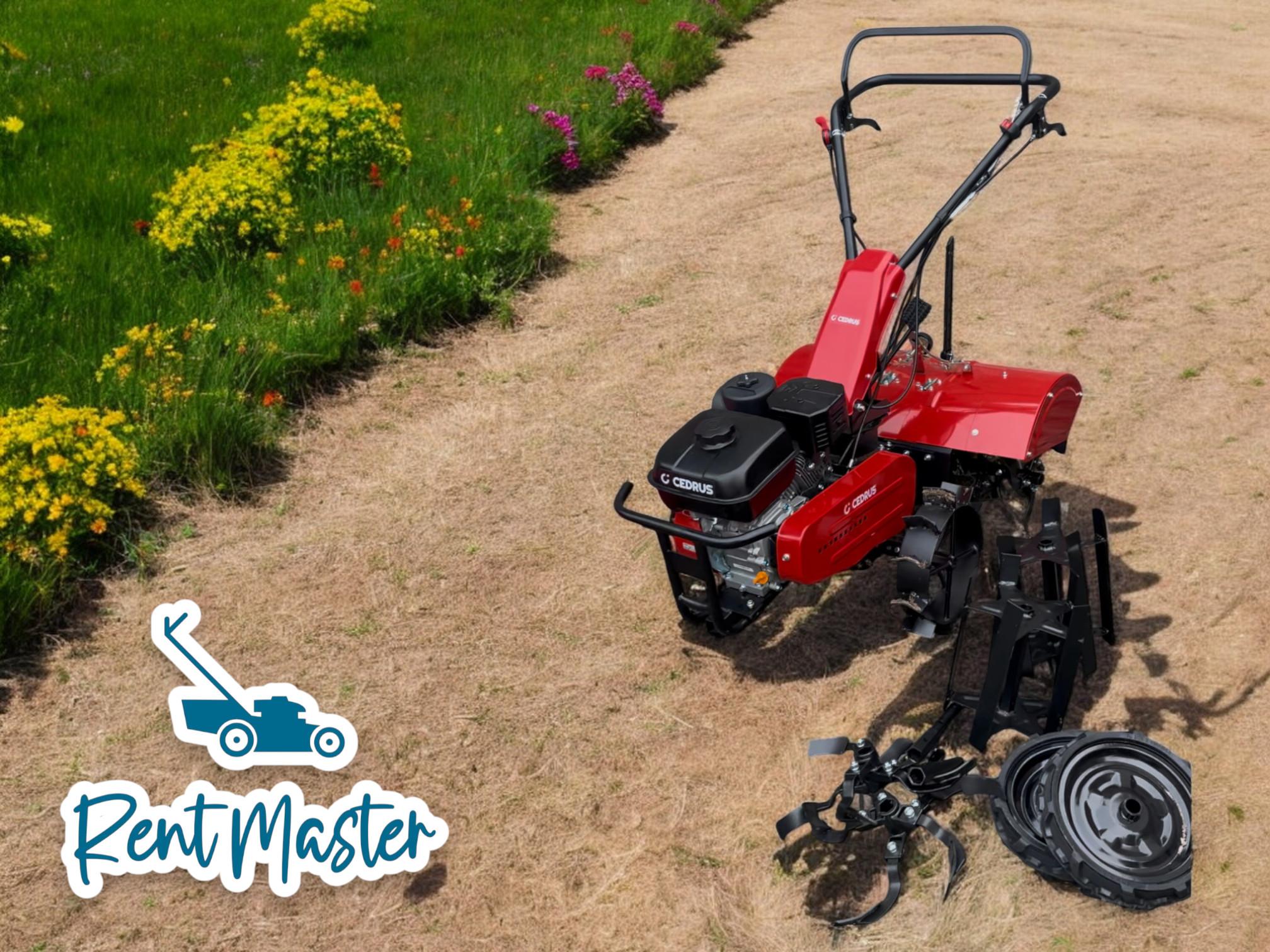 Cedrus GLX680 68cm Napęd Zmiana kierunku noży Biegi na wynajem