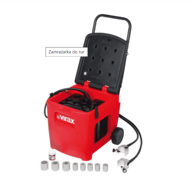 Zamrażarka do rur Virax na wynajem
