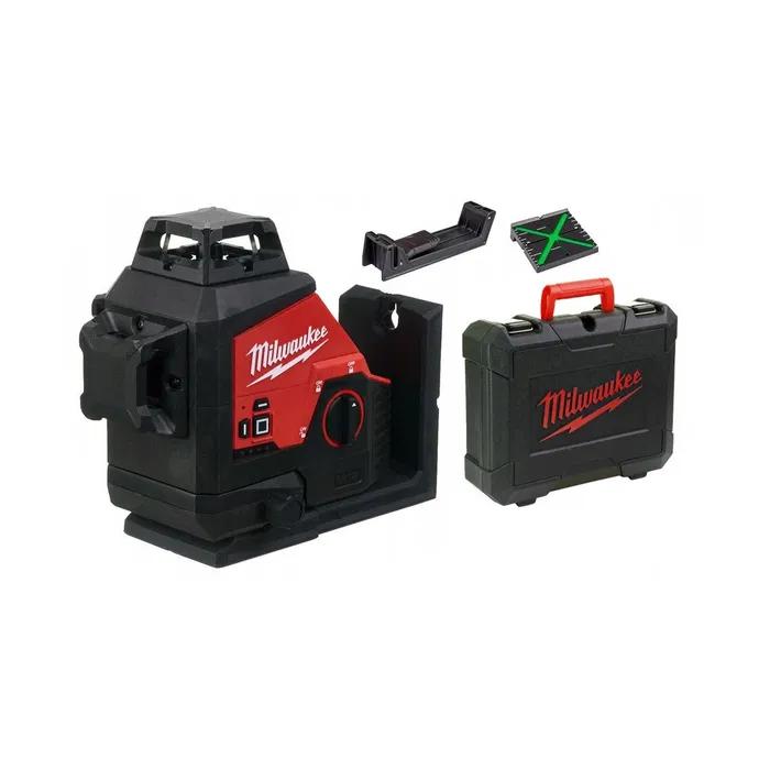Laser Krzyżowy Milwaukee M12 3PLKIT-401P na wynajem