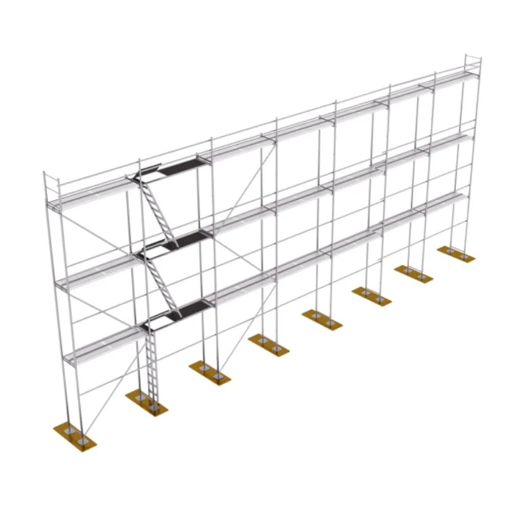 Plettac Rusztowanie elewacyjne systemowe na wynajem