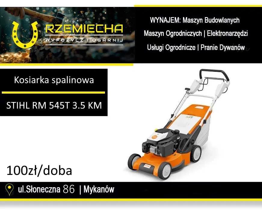Kosiarka spalinowa STIHL RM 545T 3.5KM na wynajem - 1