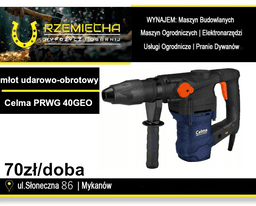 Młot Udarowo-obrotowy CELMA PRWG 40GEO na wynajem