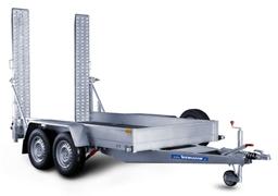 Przyczepka do  mini-koparki na wynajem