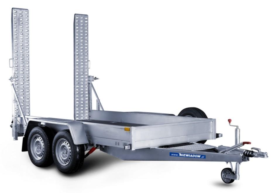 Przyczepka do mini-koparki na wynajem