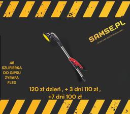 Szlifierka do gipsu  Flex GE 6R-EC na wynajem